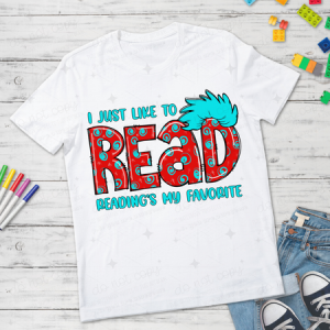 I JUST LIKE TO READ - DTF TRANSFER