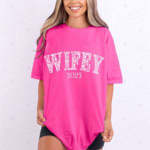 WIFEY 2025 - FAUX LACE - DTF TRANSFER