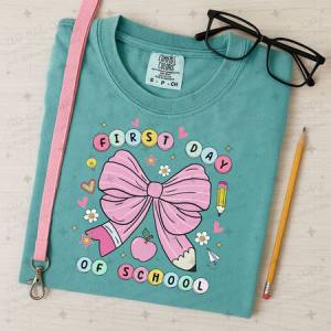 COQUETTE FIRST DAY OF SCHOOL - DTF TRANSFER