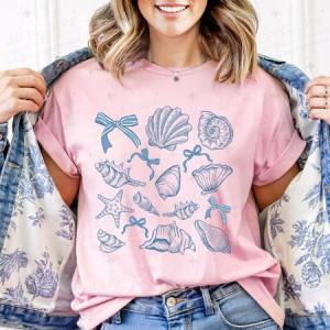 COQUETTE SEASHELLS - DTF TRANSFER