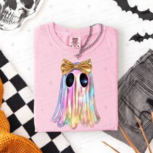 COQUETTE IRIDESCENT GHOSTS - DTF TRANSFER