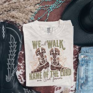 WE WILL WALK IN THE NAME OF THE LORD - DTF TRANSFER