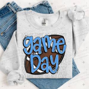 GAME DAY - COLUMBIA BLUE - DTF TRANSFER