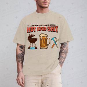 HOT DAD SHIT - DTF TRANSFER