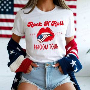ROCK N ROLL FREEDOM TOUR - DTF TRANSFER