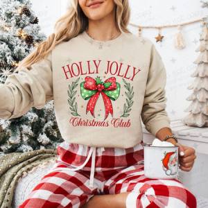 COQUETTE HOLLY JOLLY CHRISTMAS CLUB - DTF TRANSFER