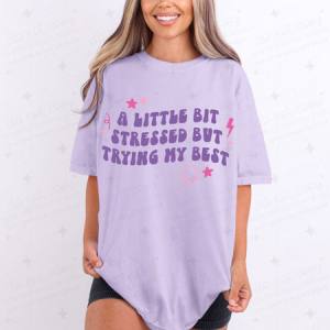 TRYING MY BEST - DTF TRANSFER