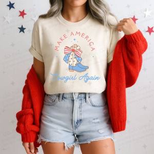 COQUETTE MAKE AMERICA COWGIRL AGAIN - DTF TRANSFER