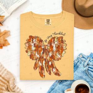 COQUETTE SO VERY THANKFUL - DTF TRANSFER