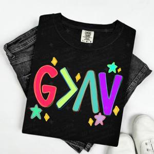 GOD IS GREATER THAN THE HIGHS AND LOWS - DTF TRANSFER