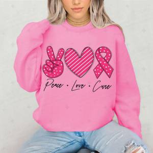 PEACE LOVE CURE - DTF TRANSFER