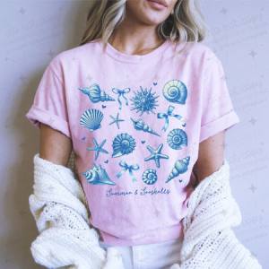 COQUETTE SUMMER & SEASHELLS - DTF TRANSFER