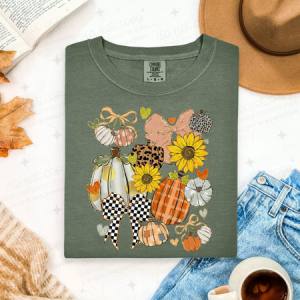 COQUETTE FALL DOODLE - DTF TRANSFER