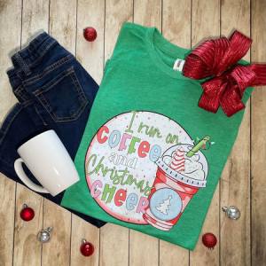 COFFEE AND CHRISTMAS CHEER - DTF TRANSFER