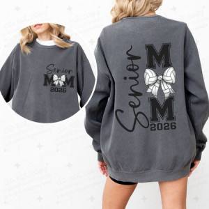 COQUETTE VOLLEYBALL SENIOR MOM 2026 - FRONT+BACK - DTF TRANSFER