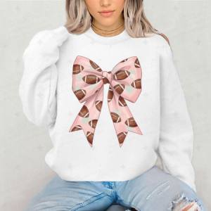 COQUETTE FOOTBALL BOW - DTF TRANSFER