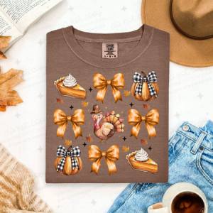 COQUETTE THANKSGIVING GRID - DTF TRANSFER