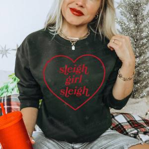 SLEIGH GIRL SLEIGH - DTF TRANSFER