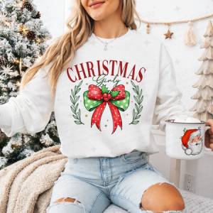 COQUETTE CHRISTMAS GIRLY - DTF TRANSFER