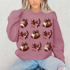 COQUETTE FOOTBALL GRID - DTF TRANSFER