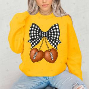 COQUETTE FOOTBALL CHERRIES - DTF TRANSFER