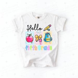 COQUETTE HELLO FIFTH GRADE - DTF TRANSFER