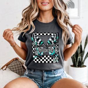 ANTI SOCIAL BUTTERFLY - DTF TRANSFER