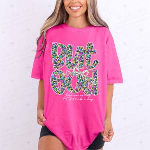 COQUETTE BUT GOD - DTF TRANSFER