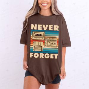 NEVER FORGET - DTF TRANSFER