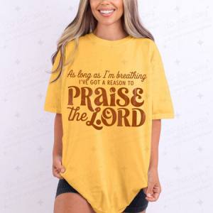 PRAISE THE LORD - DTF TRANSFER