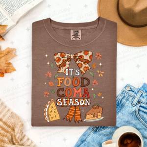 COQUETTE IT'S FOOD COMA SEASON - DTF TRANSFER