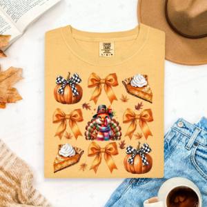 COQUETTE THANKSGIVING GRID - DTF TRANSFER