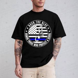 BACK THE BLUE - DTF TRANSFER