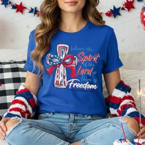 COQUETTE THERE IS FREEDOM - DTF TRANSFER