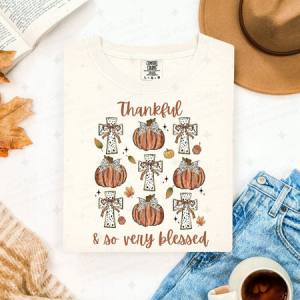 COQUETTE THANKFUL & SO VERY BLESSED - DTF TRANSFER