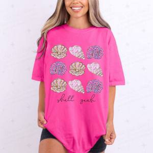 SHELL YEAH *BLACK* - DTF TRANSFER