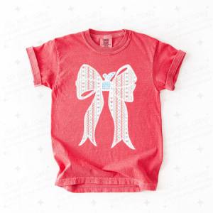 COQUETTE APPLE BOW - DTF TRANSFER