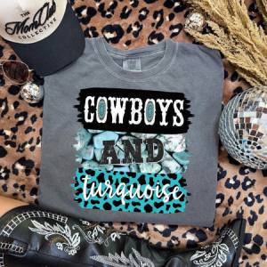 COWBOYS AND TURQUOISE - DTF TRANSFER