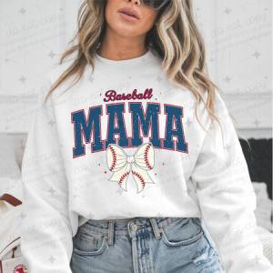 COQUETTE BASEBALL MAMA - DTF TRANSFER