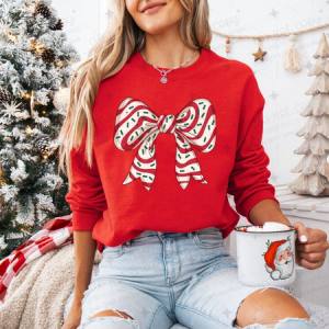 COQUETTE TREE CAKE BOW - DTF TRANSFER