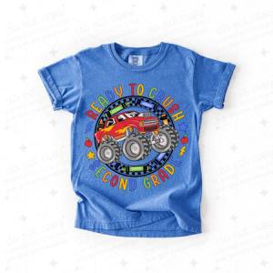 READY TO CRUSH SECOND GRADE - DTF TRANSFER