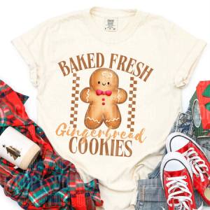 BAKED FRESH GINGERBREAD COOKIES - DTF TRANSFER