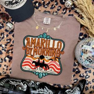 AMARILLO BY MORNING - DTF TRANSFER