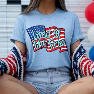LAND OF THE FREE - DTF TRANSFER