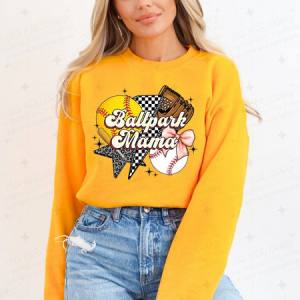 COQUETTE BALLPARK MAMA - DTF TRANSFER