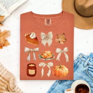 COQUETTE THANKSGIVING GRID - DTF TRANSFER