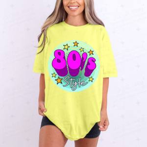 80'S STYLE - DTF TRANSFER