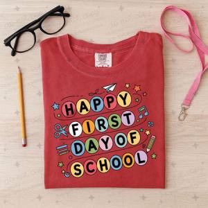 FIRST DAY OF SCHOOL - DTF TRANSFER