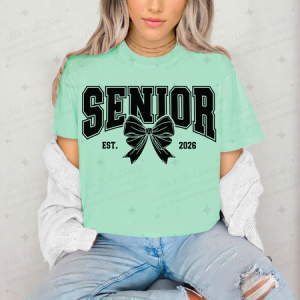 BLACK SENIOR 2026 - DTF TRANSFER