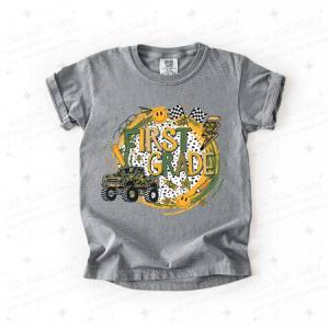 MONSTER TRUCK FIRST GRADE - DTF TRANSFER